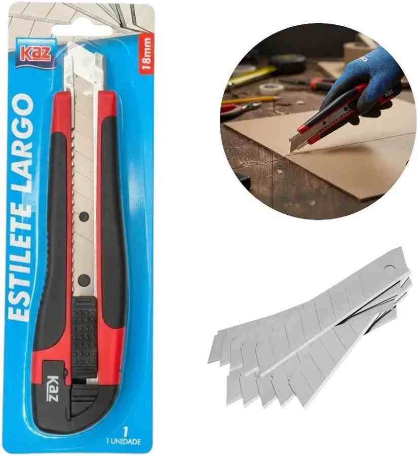 ESTILETE LARGO KAZ METAL 1192